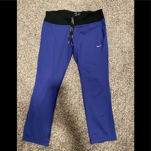 Nike Royal Blue Capri leggings